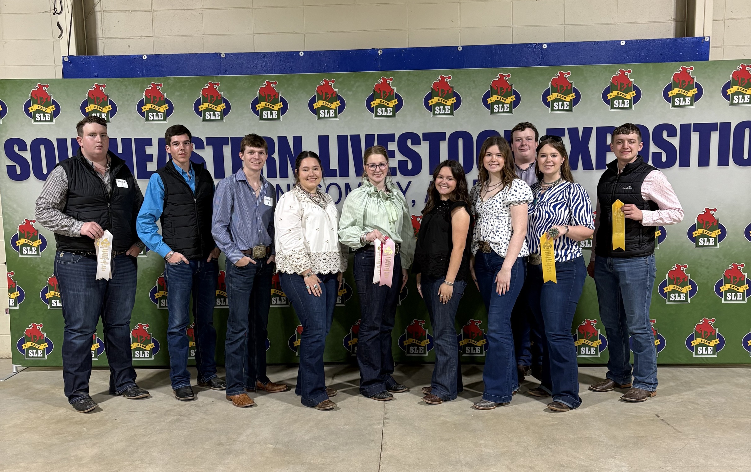 Judgers Finish Second at Southeastern Livestock Expo